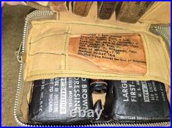 WWII US Army Aeronautics First Aid Kit with Contents