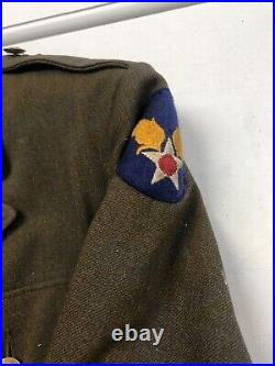 WWII US Army Air Corps 5 Pieces Hat, Tie, Shirt & 2 Jacket Including Long Winter