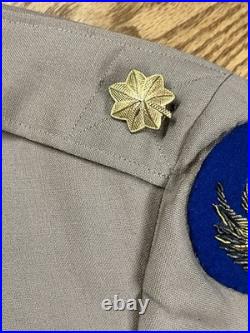 WWII US Army Air Corps 8th Air Force Officers Tan Uniform with British Made Patch