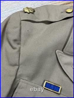 WWII US Army Air Corps 8th Air Force Officers Tan Uniform with British Made Patch
