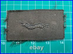 WWII US Army Air Corps Caterpillar Club Bullion Patch