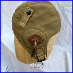 WWII US Army Air Corps Cloth Flight Jacket With Brass Gossports