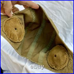 WWII US Army Air Corps Cloth Flight Jacket With Brass Gossports
