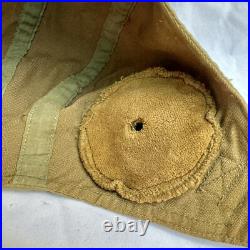 WWII US Army Air Corps Cloth Flight Jacket With Brass Gossports