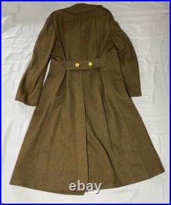 WWII US Army Air Corps Enlisted Wool Overcoat/Greatcoat Brass Buttons & Patch