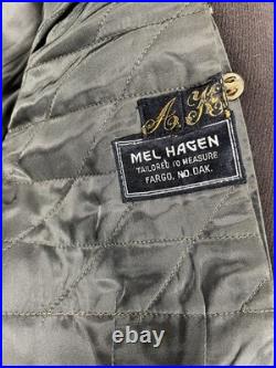 WWII US Army Air Corps Officer Uniform Jacket Named