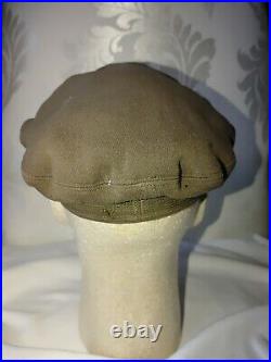 WWII US Army Air Corps USAAF Pilot Officers Crusher Cap 50 mission B-17 IDed WW2