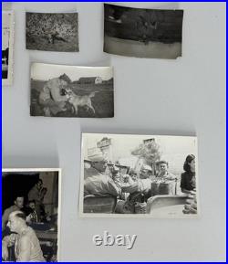 WWII US Army Air DOCUMENT Group Photo Tour of Italy Soldier R&R Egypt Pyramid