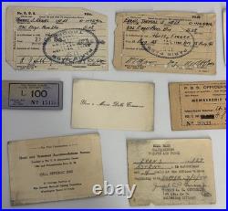 WWII US Army Air DOCUMENT Group Photo Tour of Italy Soldier R&R Egypt Pyramid