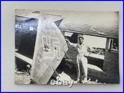 WWII US Army Air DOCUMENT Group Photo Tour of Italy Soldier R&R Egypt Pyramid