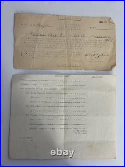 WWII US Army Air DOCUMENT Group Photo Tour of Italy Soldier R&R Egypt Pyramid