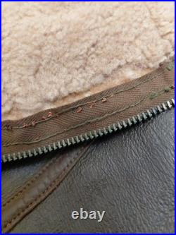 WWII US Army Air Force B1 Shearling Lined Leather Pilot Bomber Mechanic Trousers WWII US Army Air Force B1 Shearling Lined Leather Pilot Bomber Mechanic Trousers
