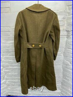 WWII US Army Air Force Heavy Wool Trench Coat