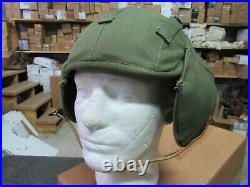 WWII US Army Air Force M-4 Flack Helmet Pilot / Crew NOS 100% orig Very Rare