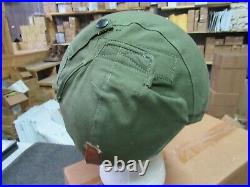 WWII US Army Air Force M-4 Flack Helmet Pilot / Crew NOS 100% orig Very Rare