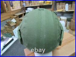 WWII US Army Air Force M-4 Flack Helmet Pilot / Crew NOS 100% orig Very Rare