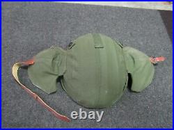 WWII US Army Air Force M-4 Flack Helmet Pilot / Crew NOS 100% orig Very Rare