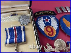 WWII US Army Air Forces 14th Troop Carrier Squadron Pilot Group D-Day Normandy