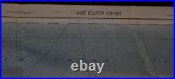 WWII US Army Air Forces AAF Cloth Chart East West Borneo Map Service 1944 Escape