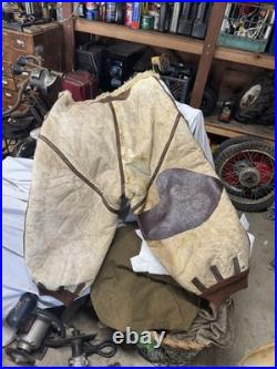 WWII US Army Air Forces Arctic Type A-6 Flight Pants Sheepskin Flying Trousers WWII US Army Air Forces Arctic Type A-6 Flight Pants Sheepskin Flying Trousers