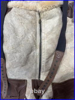 WWII US Army Air Forces Arctic Type A-6 Flight Pants Sheepskin Flying Trousers