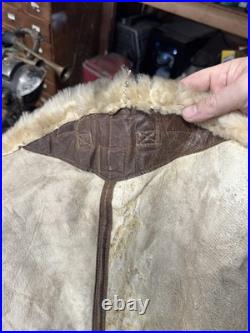 WWII US Army Air Forces Arctic Type A-6 Flight Pants Sheepskin Flying Trousers WWII US Army Air Forces Arctic Type A-6 Flight Pants Sheepskin Flying Trousers