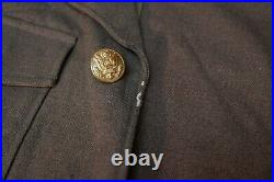 WWII US Army Air Forces Corporal Tailor Cut-Down Class A Ike Jacket'FI RHODES