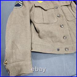 WWII US Army Air Forces Ike Jacket Named Grouping Staff Sgt Photos Ruptured Duck WWII US Army Air Forces Ike Jacket Named Grouping Staff Sgt Photos Ruptured Duck