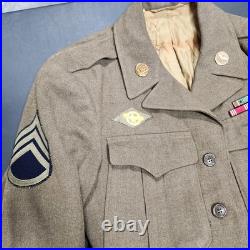 WWII US Army Air Forces Ike Jacket Named Grouping Staff Sgt Photos Ruptured Duck WWII US Army Air Forces Ike Jacket Named Grouping Staff Sgt Photos Ruptured Duck