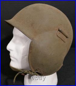 WWII US Army Air Forces M3 Pilot & Aircrew Flak Helmet Bomber B-17 B-25, Wartime