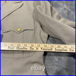 WWII US Army Air Forces Officer Uniform Lot Named Morton Meyers Jr AAF 1944 38R