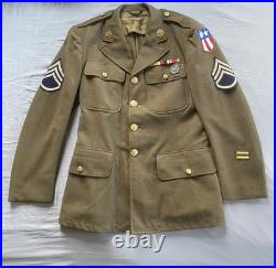 WWII US Army CBI Named Uniform Jacket +Research Done