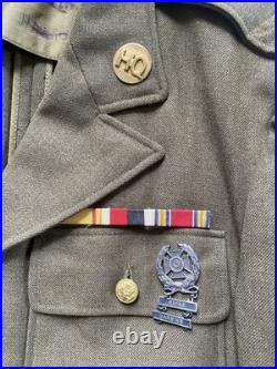 WWII US Army CBI Named Uniform Jacket +Research Done
