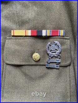 WWII US Army CBI Named Uniform Jacket +Research Done