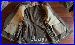 WWII US Army CBI Sergeant Uniform Jacket & Garrison Cap Bullion Patch