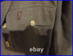 WWII US Army China Burma India Tunic Jacket w Bullion CBI & MUC Patches