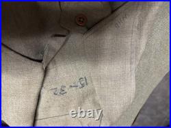 WWII US Army Class A Dress Jacket 38R 5Th ARMY AIR FORCE staff Sergeant Named