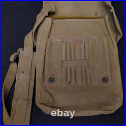 WWII US Army Combat Map Case Maker Bott 1941 Strap NAMED Original Officer