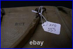 WWII US Army Combat Map Case Maker Bott 1941 Strap NAMED Original Officer