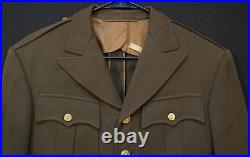 WWII US Army Dental Corps Officers Uniform Coat Named Lt RJ DANIELLO 1942 Dated