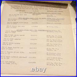 WWII US Army Document Group 1943-1945 611th Ordnance BAM Bn ETO Special Orders