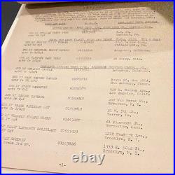 WWII US Army Document Group 1943-1945 611th Ordnance BAM Bn ETO Special Orders