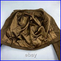 WWII US Army E-6 Ike Jacket 25th Infantry Division Patches WW2 Size 34R Wool