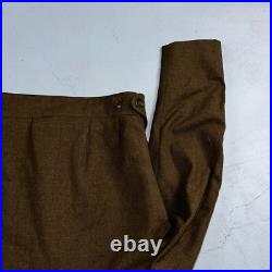 WWII US Army E-6 Ike Jacket 25th Infantry Division Patches WW2 Size 34R Wool