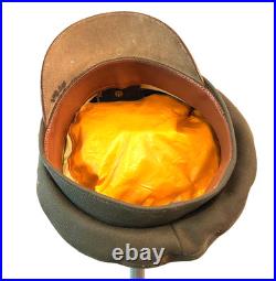 WWII US Army Enlisted Soldiers Visor Cap / Crusher Cap