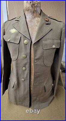 WWII US Army First Service Command Uniform SEE PICS and DESC