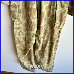 WWII US Army Frogskin Camo Coverall Original