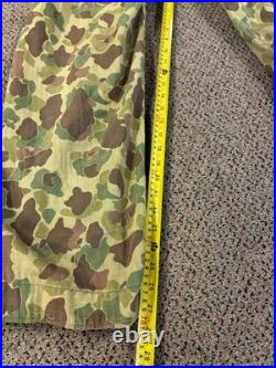WWII US Army Frogskin Camo Coverall Original WW2 USMC WWII US Army Frogskin Camo Coverall Original WW2 USMC
