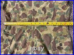 WWII US Army Frogskin Camo Coverall Original WW2 USMC WWII US Army Frogskin Camo Coverall Original WW2 USMC