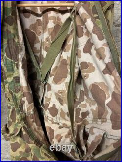 WWII US Army Frogskin Camo Coverall Original WW2 USMC WWII US Army Frogskin Camo Coverall Original WW2 USMC